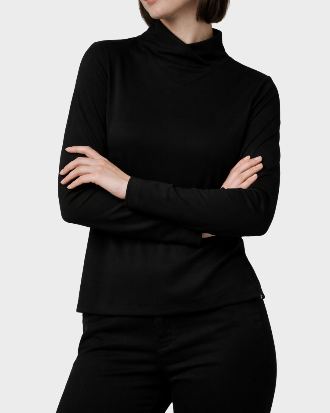 Stazia™ | Suéter Elegante de Cuello Alto