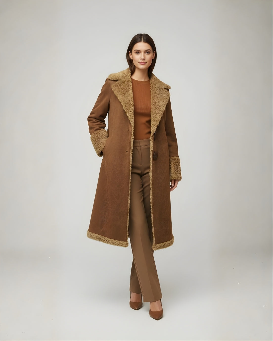 Sara™ | Abrigo Largo Elegante