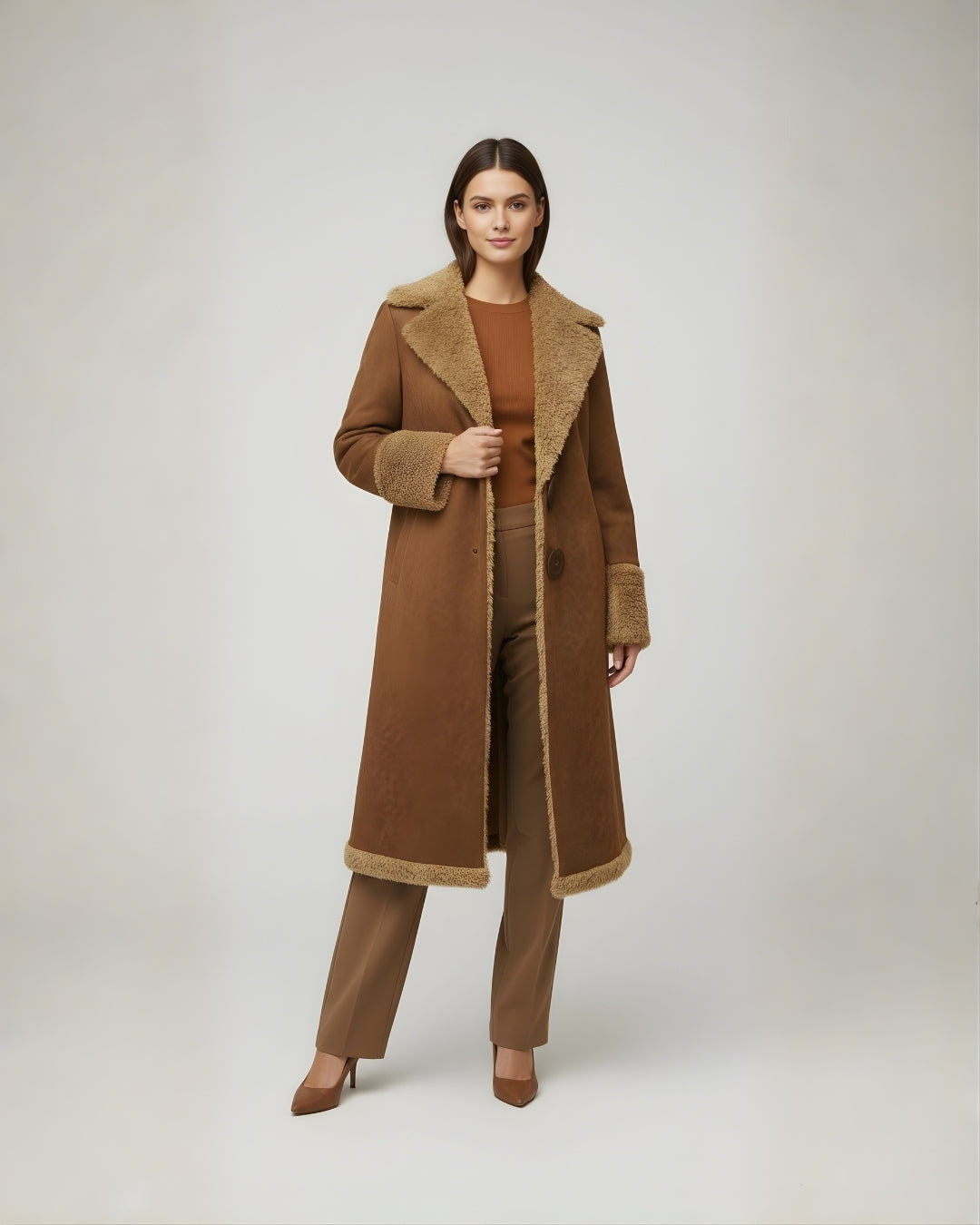 Sara™ | Abrigo Largo Elegante