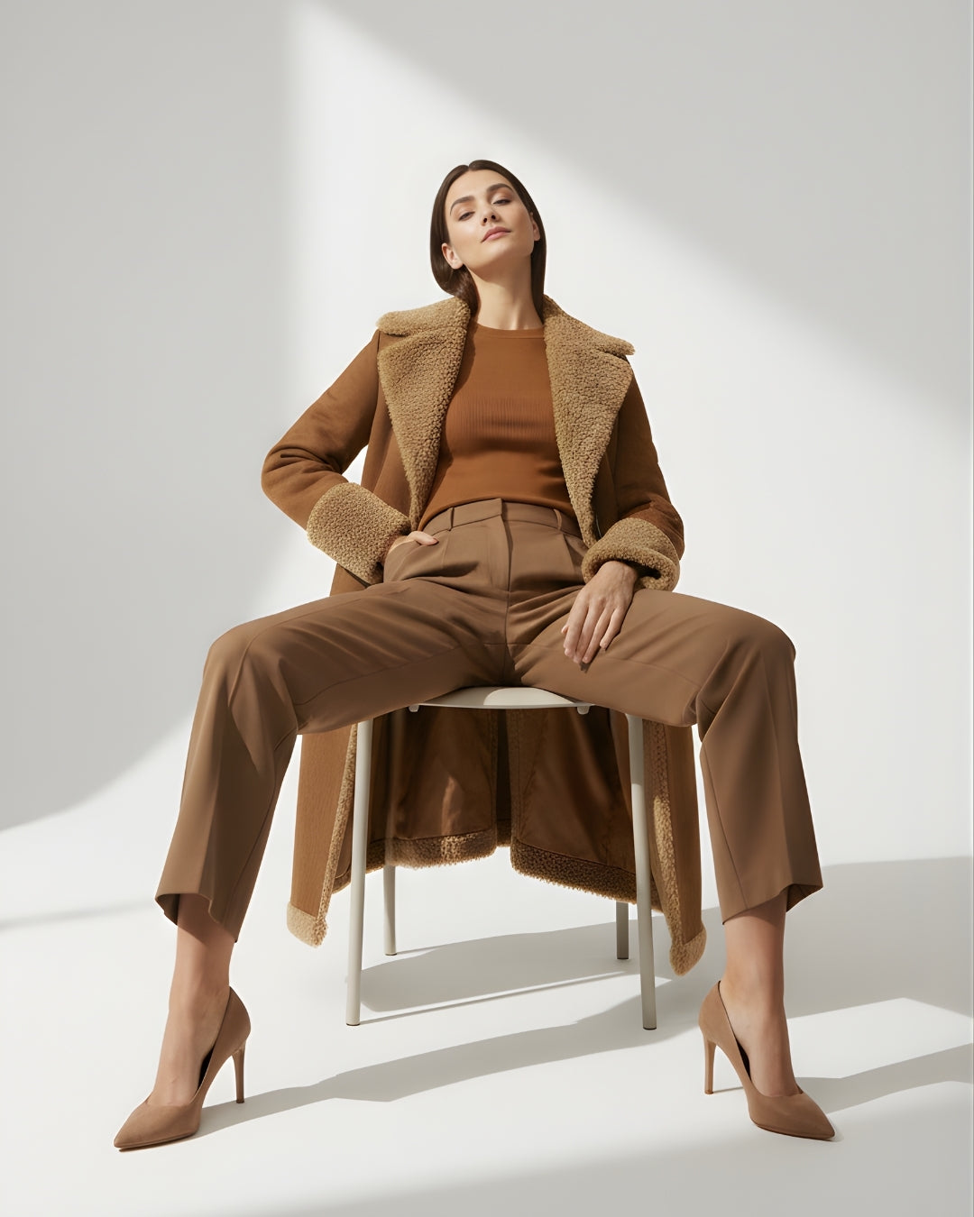 Sara™ | Abrigo Largo Elegante