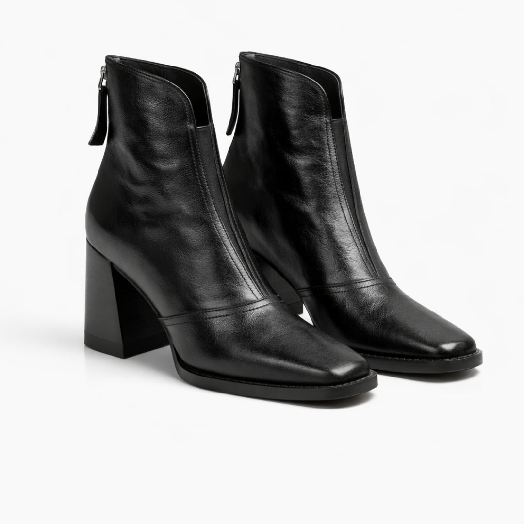 Claudia™ | Botines Elegantes Tacón Medio