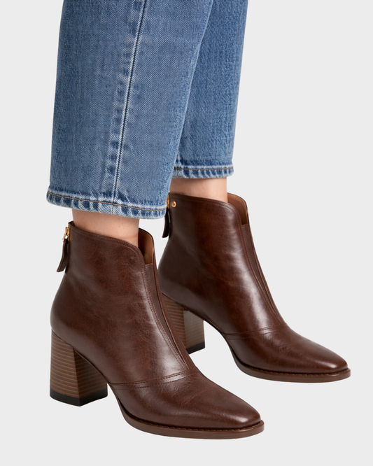 Claudia™ | Botines Elegantes Tacón Medio