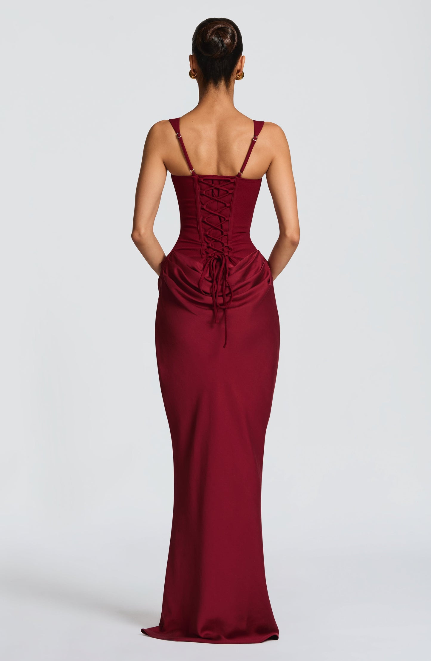 Elisa™ | Vestido premium estructurado con falda satinada